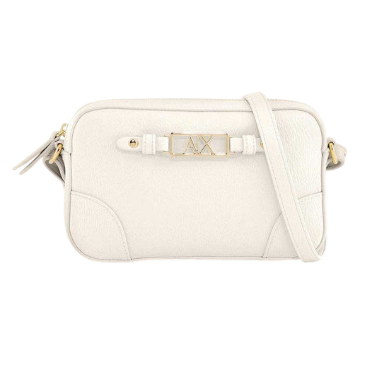 Off White - Front - Armani Exchange Womens-Ladies Crossbody Bag
