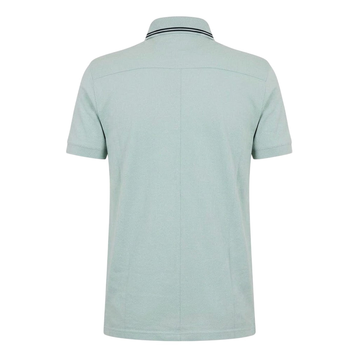 Aqua Grey - Back - Armani Exchange Mens Polo Shirt