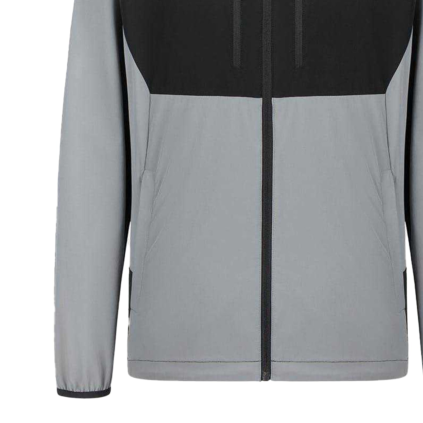 Grey-Black - Side - Karrimor Mens Base Camp Soft Shell Jacket