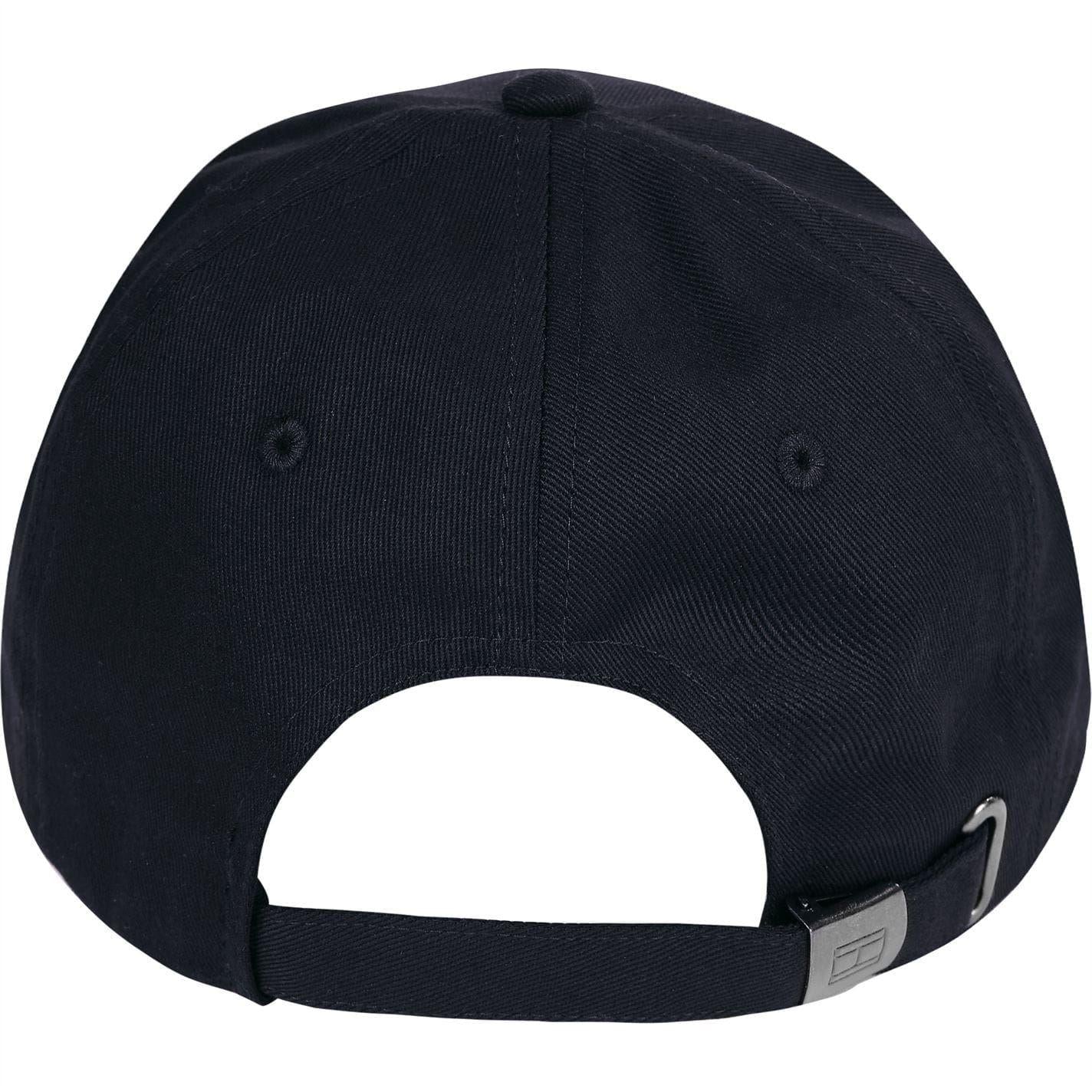 Desert Sky - Back - Tommy Hilfiger Embroidered Logo Cotton Baseball Cap