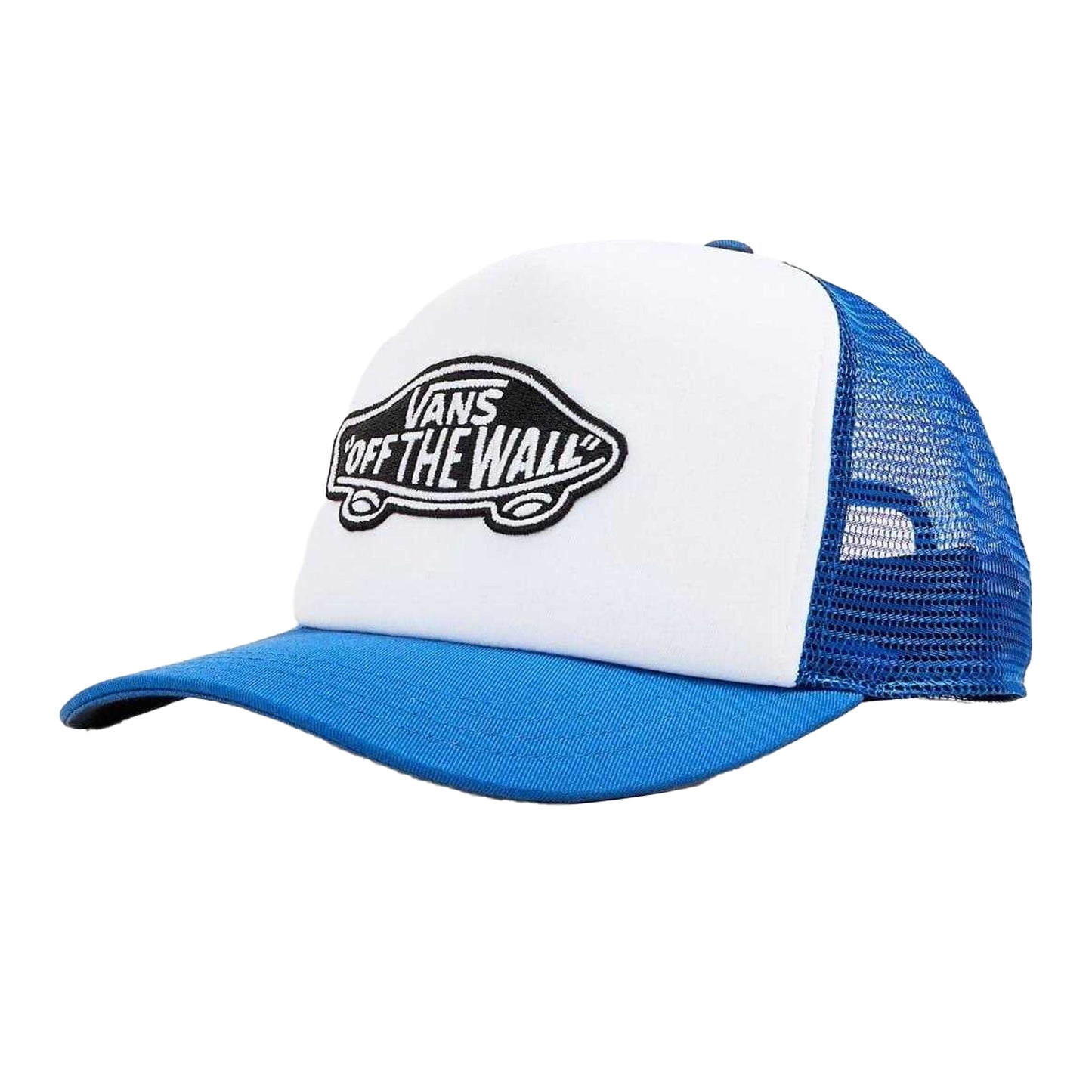 White - Side - Vans Embroidered Logo Trucker Cap