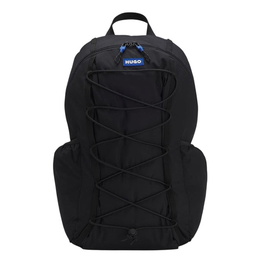 Black - Front - Hugo Vytal Rope Utility Backpack