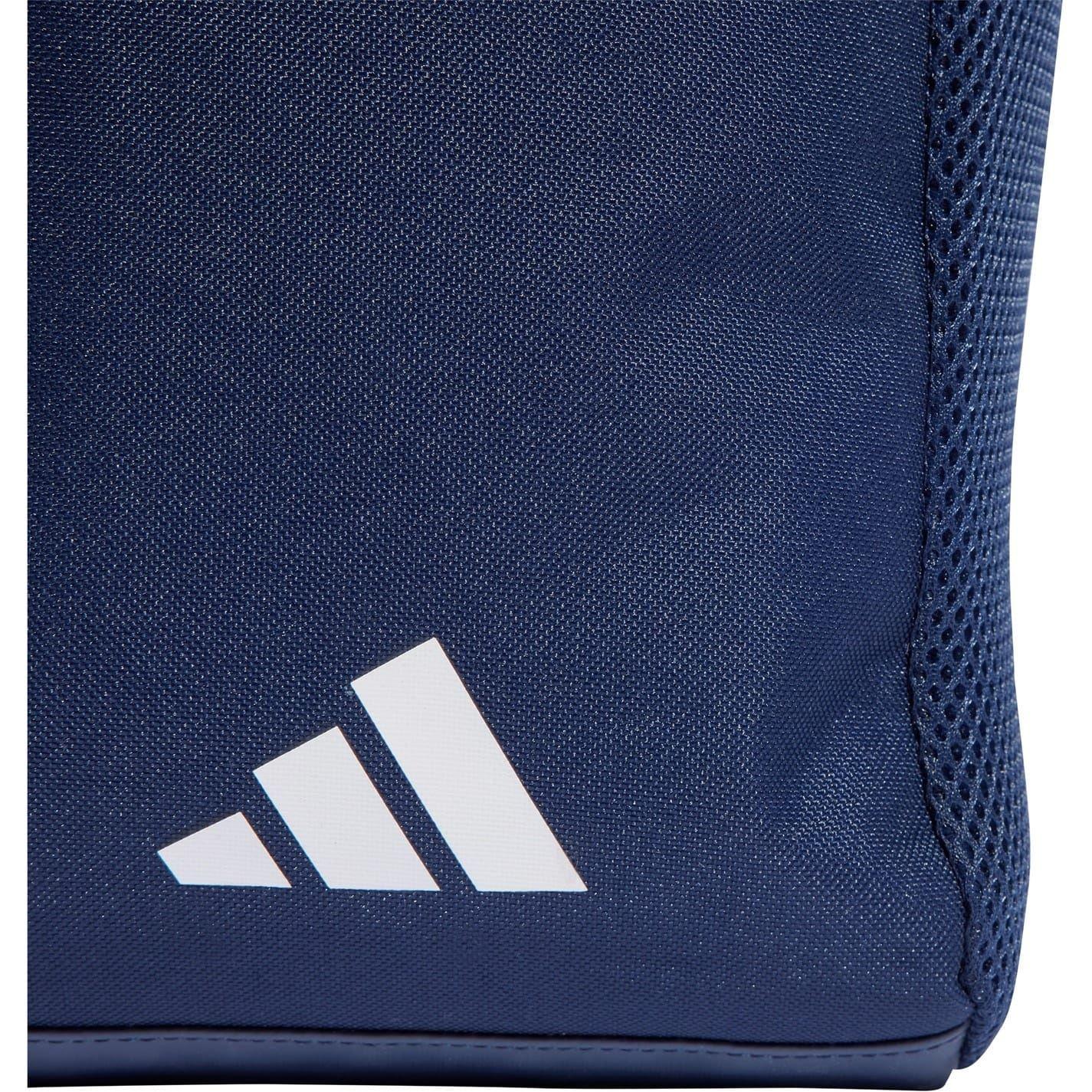 Navy Blue-White - Pack Shot - Adidas Tiro Football Shoe Bag