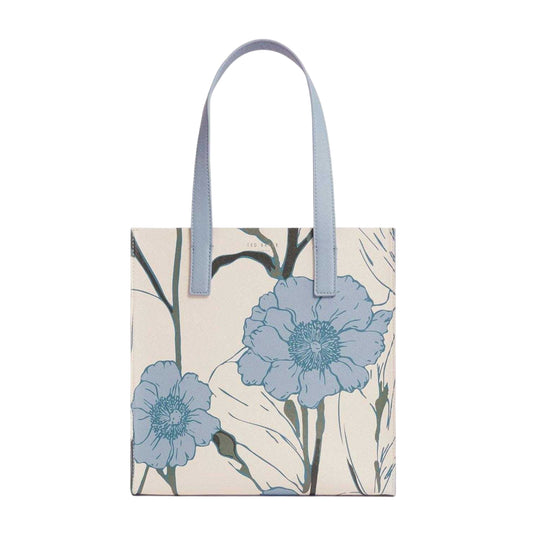 Light Blue - Front - Ted Baker Tyecon Floral Everyday Tote Bag