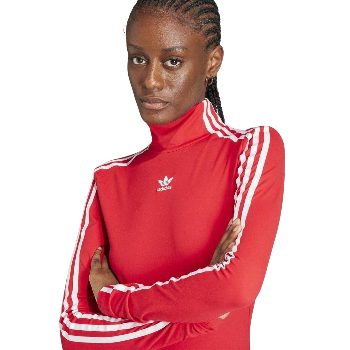 Red - Lifestyle - Adidas Womens-Ladies Originals Mini Dress