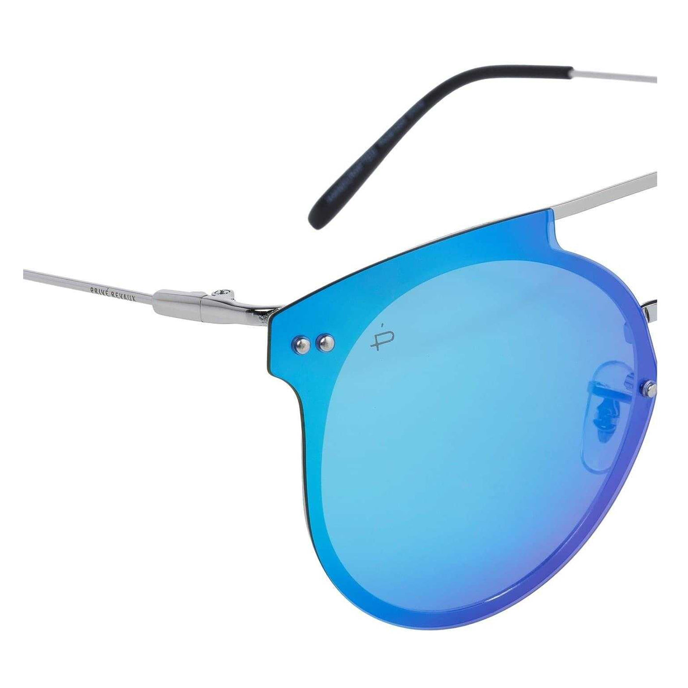 Blue - Side - Nova Womens-Ladies Cat Eye Sunglasses