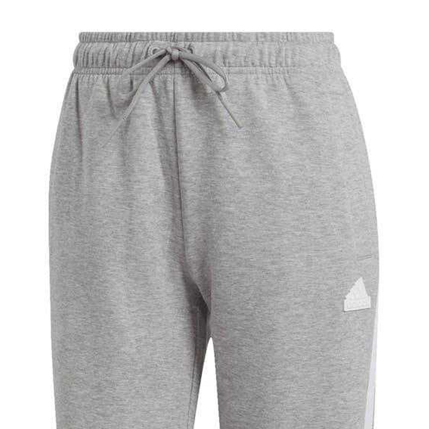 Medium Grey - Back - Adidas Womens-Ladies Future Icons 3 Stripes Tracksuit Bottoms