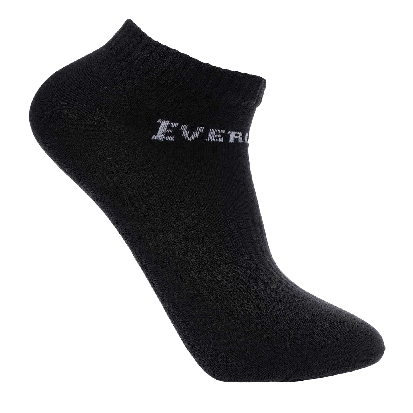 Black - Back - Everlast Childrens-Kids Trainer Socks (Pack of 3)