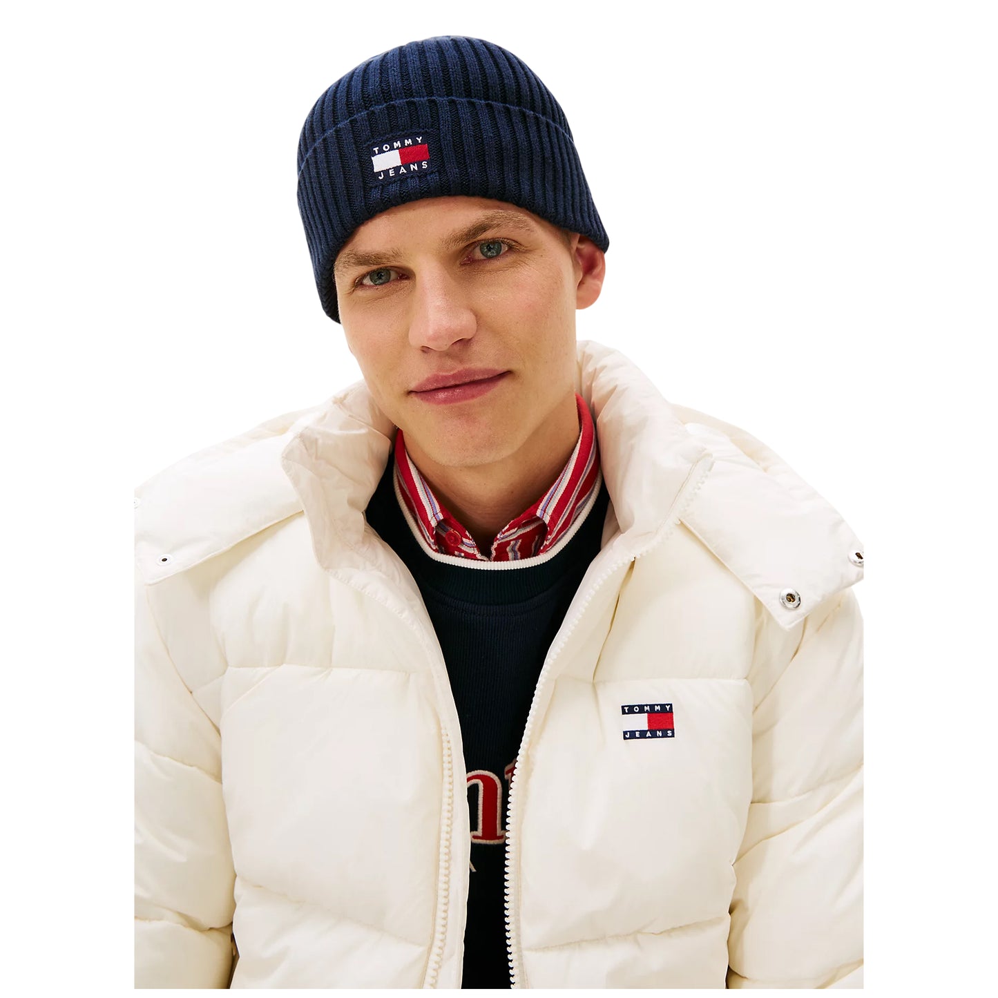 Dark Navy - Lifestyle - Tommy Jeans Unisex Adult Core Logo Knitted Beanie