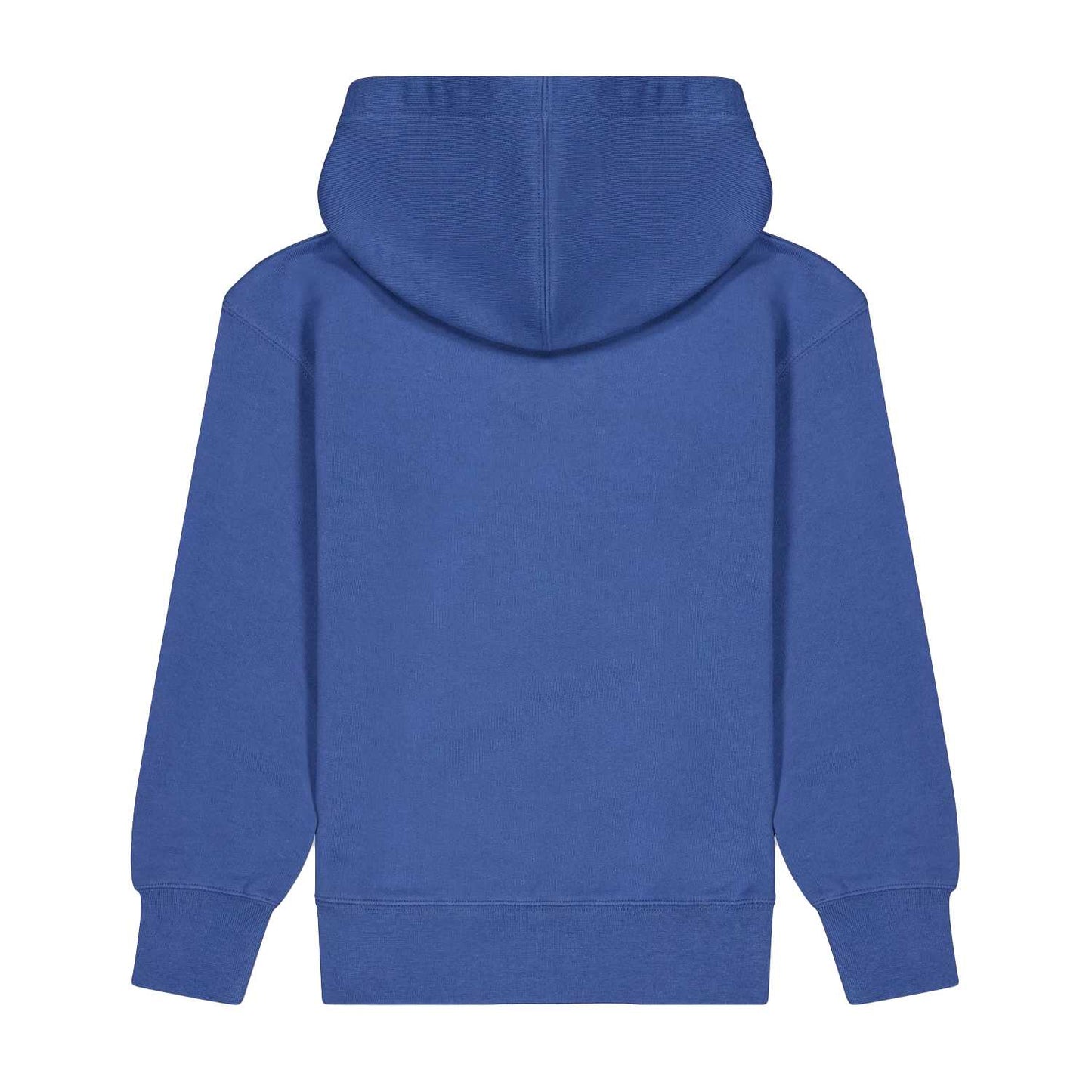 Blue - Back - Palm Angels Childrens-Kids Cotton Hoodie