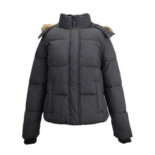 Black - Front - Jack Wills Womens-Ladies Riley Polyester Insulated Puffer Jacket
