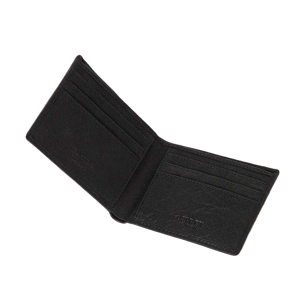 Black - Back - Osprey Barker Bi-Fold Leather Everyday Wallet