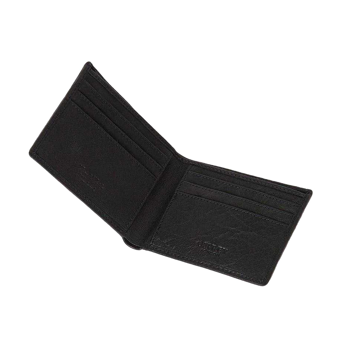 Black - Back - Osprey Barker Bi-Fold Leather Everyday Wallet