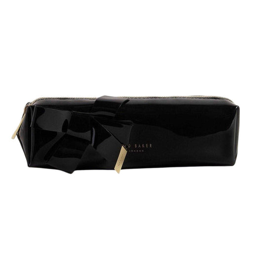 Black - Front - Ted Baker Womens-Ladies Bow Wash Bag