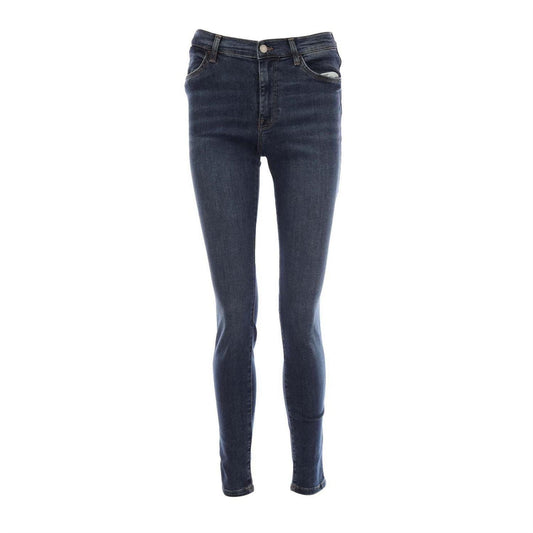 Blue - Front - Gant Womens-Ladies Denim Skinny Jeans