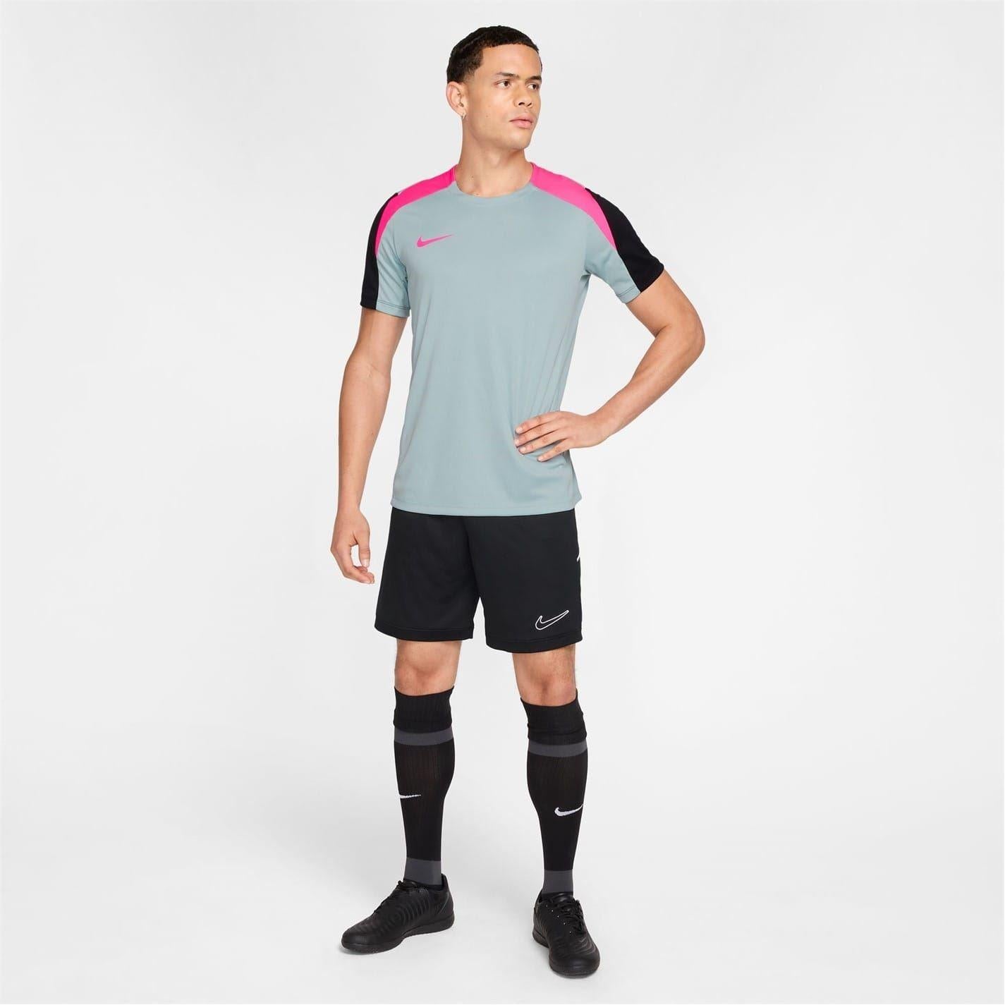 Grey-Pink - Lifestyle - Nike Mens Strike Football Shirt