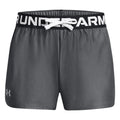 Grey - Front - Under Armour Boys Play Up Shorts