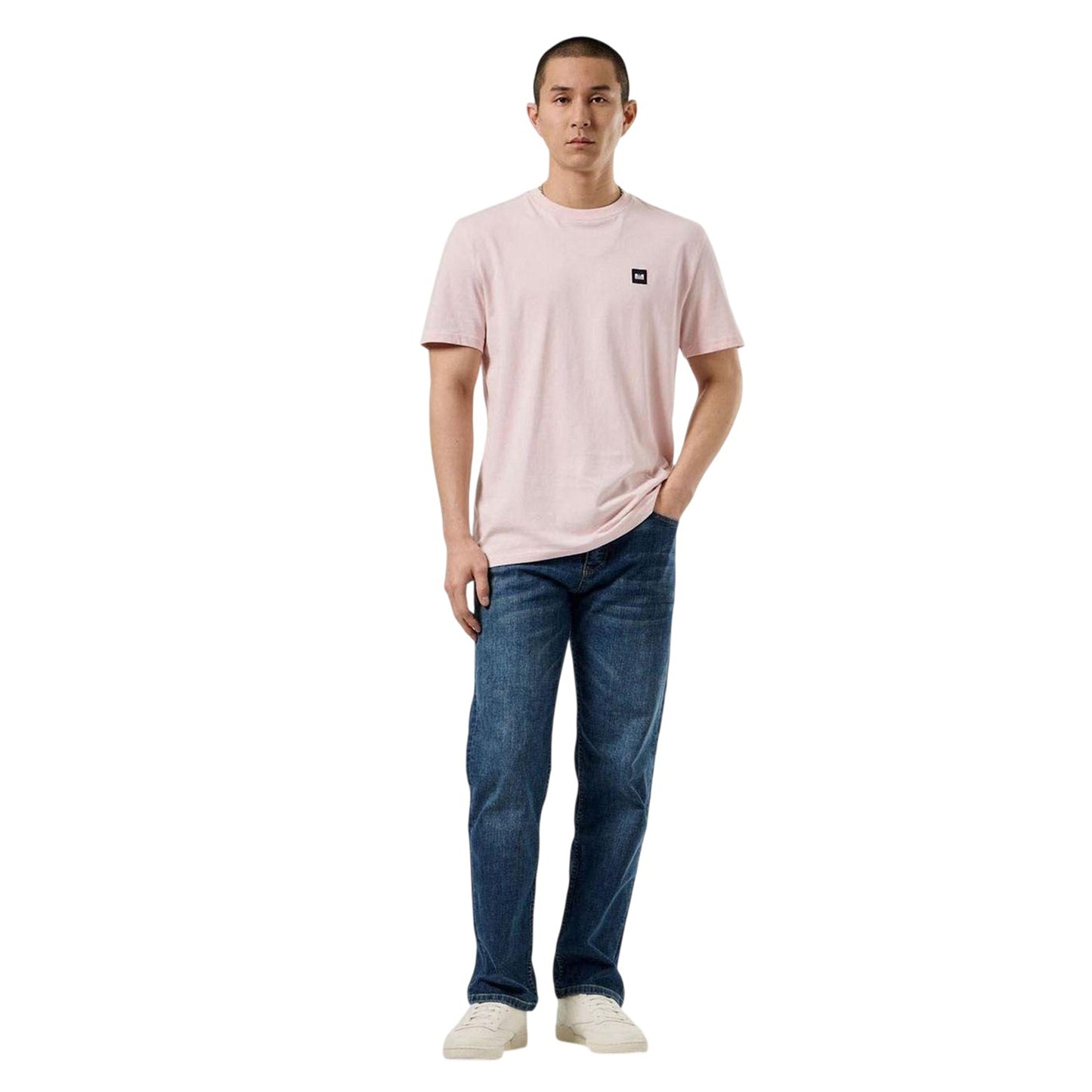 Dusky Pink - Lifestyle - Weekend Offender Mens Beach Badge T-Shirt