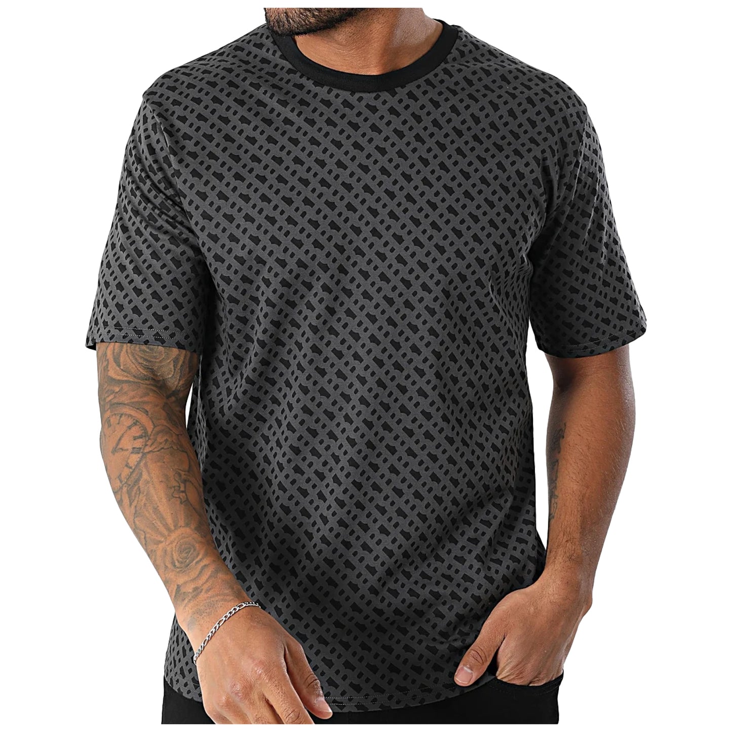 Black - Lifestyle - Boss Mens Regular T-Shirt