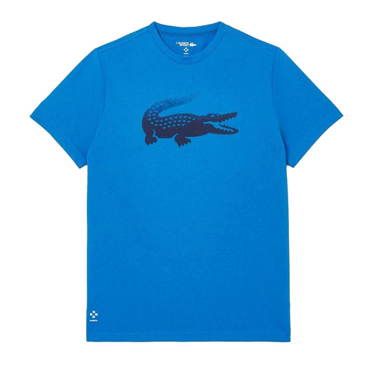 Blue - Front - Lacoste Mens Daniil Medvedev T-Shirt