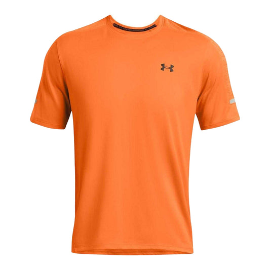 Orange - Front - Under Armour Mens Tech Utility T-Shirt
