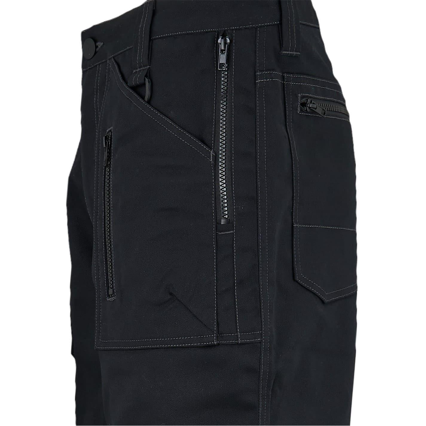 Black - Pack Shot - Dunlop Mens Work Trousers