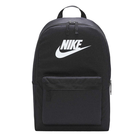 Black - Front - Nike Heritage Logo Backpack
