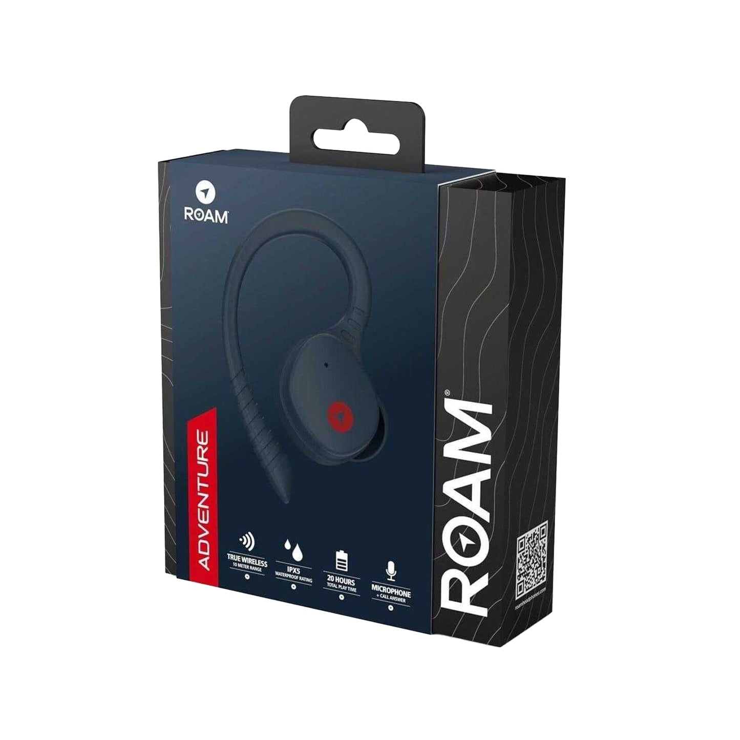 Thunder Grey - Side - Roam Unisex Adult Wireless Earbuds