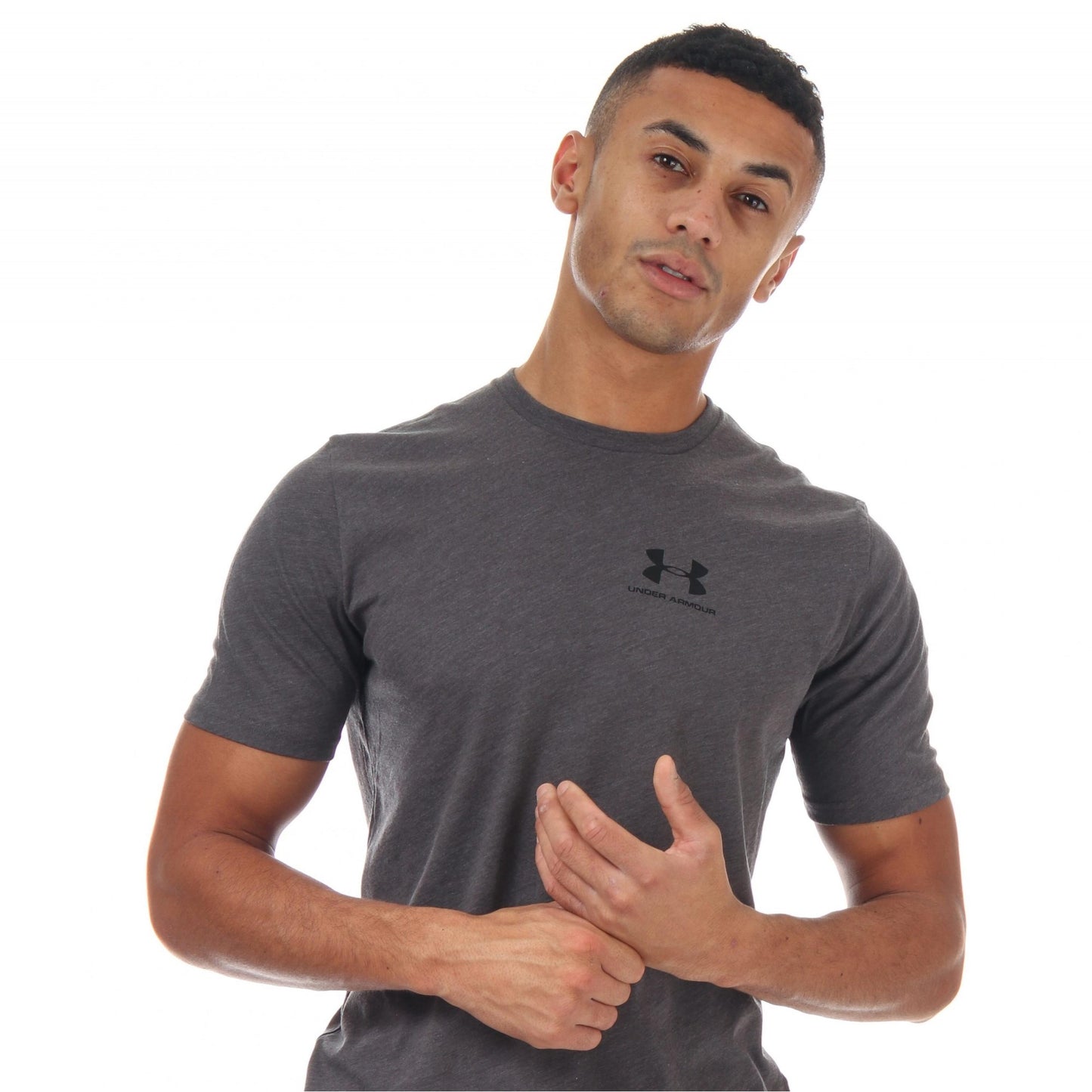 Charcoal - Lifestyle - Under Armour Mens Sportstyle Short-Sleeved T-Shirt