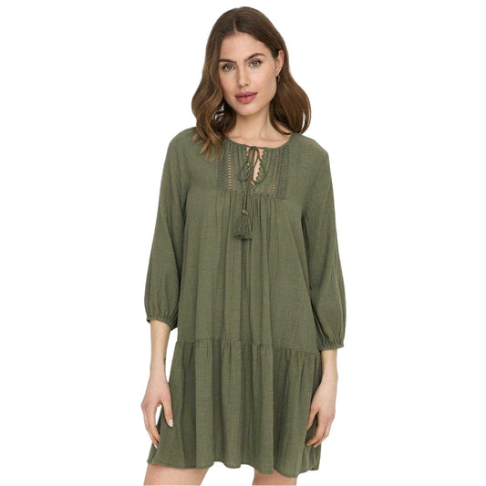 Kalamata - Front - Only Womens-Ladies Lace Tunic Dress