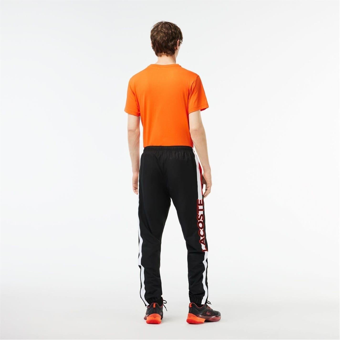 Black-White - Lifestyle - Lacoste Mens Slim Joggers