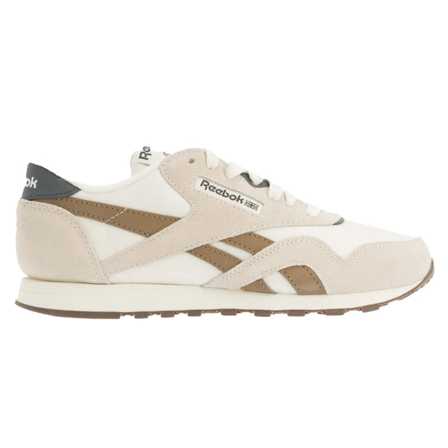 White - Side - Reebok Unisex Adult Classic Suede Trainers