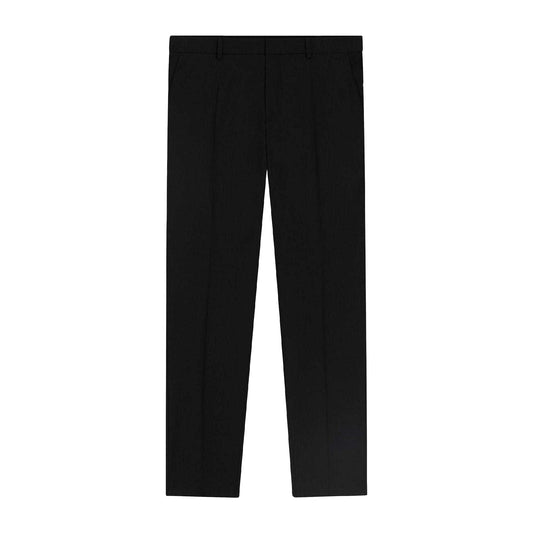 Black - Front - Boss Mens H-Genius Virgin Wool Trousers