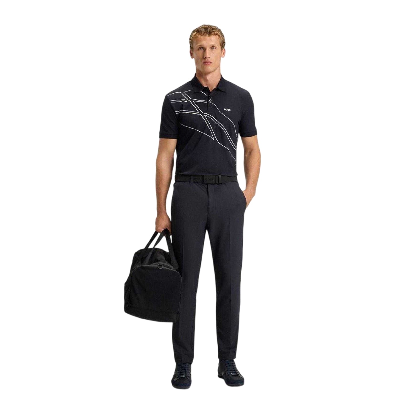 Dark Blue - Lifestyle - Boss Mens T Commuter Regular Trousers