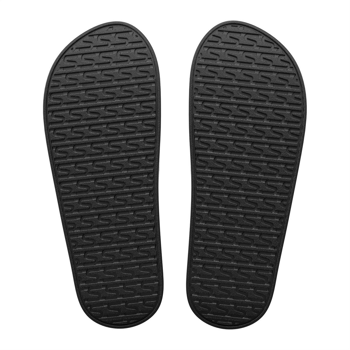 Black - Side - Speedo Mens Essential Flat Slides