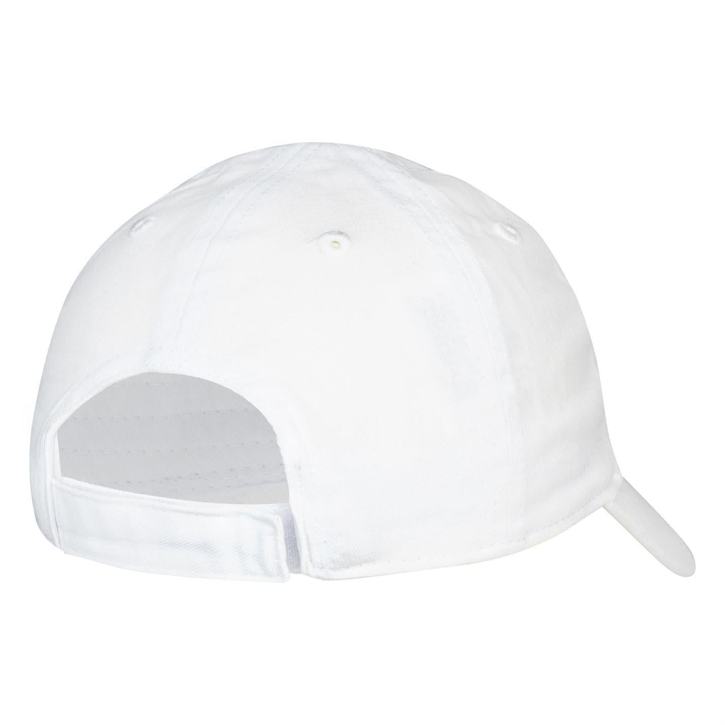 White - Back - Nike Baby Swoosh Cotton Twill Baseball Cap