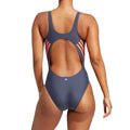 Navy - Back - Adidas Womens-Ladies One Piece Swimsuit