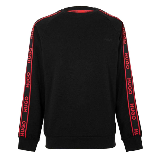 Black - Front - Hugo Mens Liam Sweatshirt