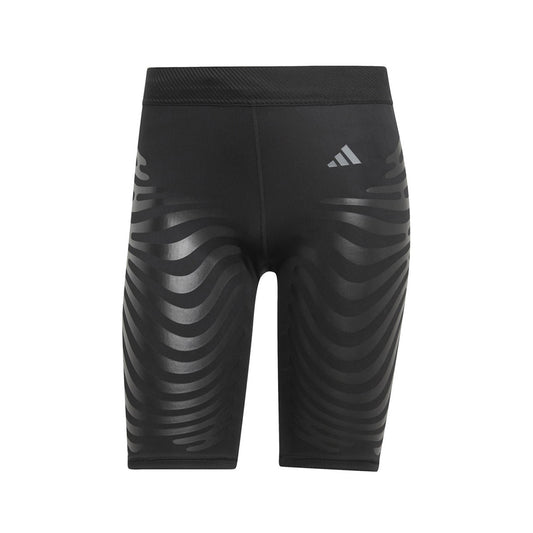 Black - Front - Adidas Womens-Ladies Adizero Elasticated Running Shorts