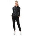 Black - Side - Only Womens-Ladies Bandit Faux Leather Biker Jacket