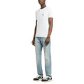 White - Side - Calvin Klein Mens Essential Organic Cotton Slim T-Shirt