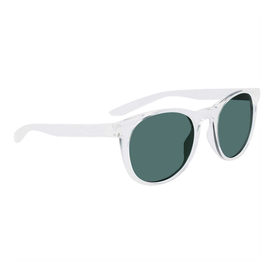 Clear-Green - Front - Nike Horizon Ascent Round Sunglasses