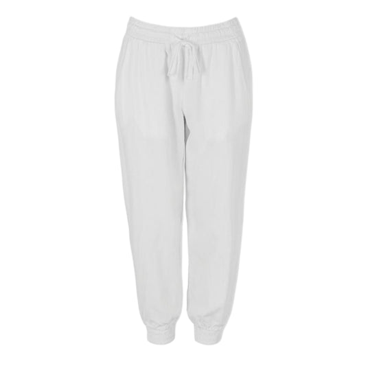 White - Front - Bella Dahl Womens-Ladies Relaxed Fit Joggers