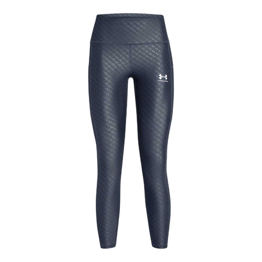 Grey - Front - Under Armour Womens-Ladies HeatGear Leggings