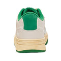 Off White-Green - Back - Lacoste Unisex Adult L001 Leather Trainers