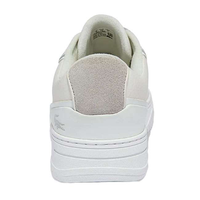 White - Back - Lacoste Unisex Adult L001 Leather Trainers