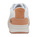 White-Beige - Back - Lacoste Unisex Adult L001 Leather Trainers