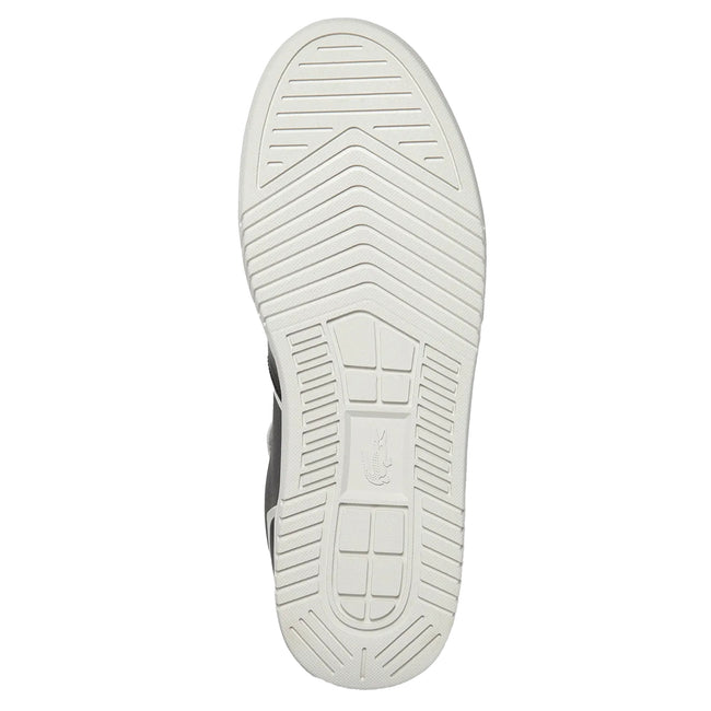 Black-White - Lifestyle - Lacoste Unisex Adult L001 Leather Trainers