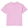 Pink - Back - Lacoste Childrens-Kids Graphic Print Cotton T-Shirt