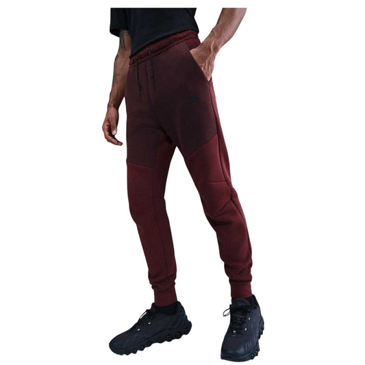 Red-Black - Front - Nike Mens Tech Tapered Joggers